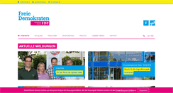 Desktop Screenshot of fdp-maintal.de